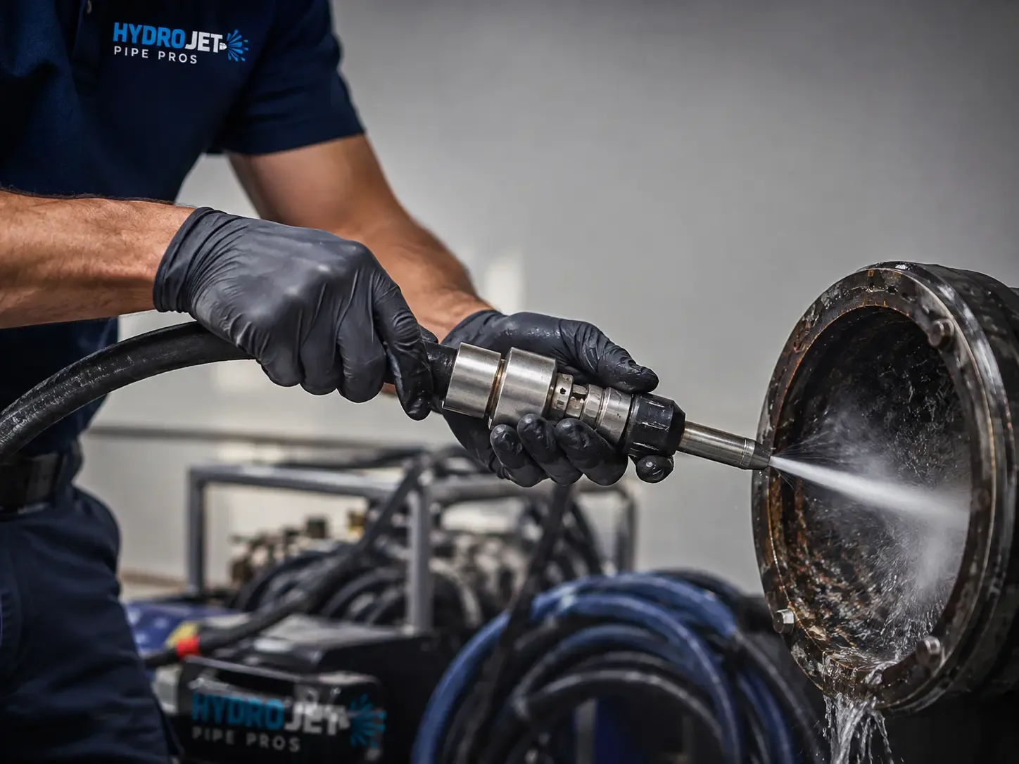 Hydro Jet Pipe Descaling in Enterprise, OR